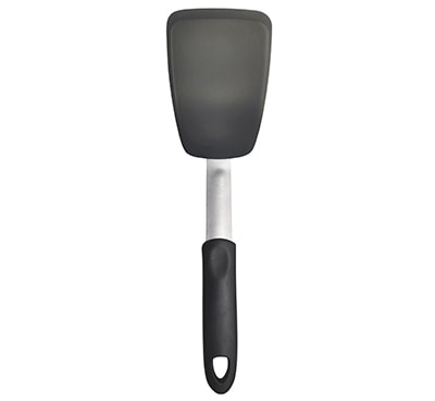 BPA Free Unicook Flexible Silicone Spatula 600F Heat Resistant Crepes,Brownies and More FDA Approved and LFGB Certified Turner Small Size Ideal for Flipping Eggs