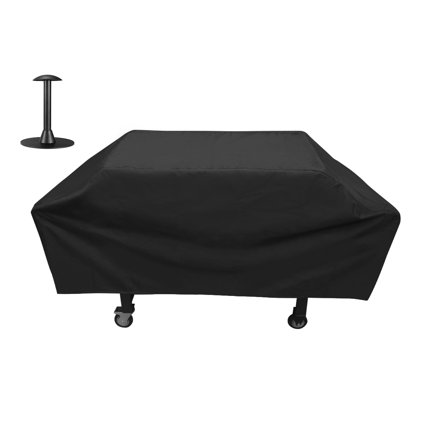 Unicook Griddle Cover for Blackstone 36 Inch ProSeries Grill Heavy Duty Waterproof Large Grill Cover 75 Inch Includes Support Pole Flat Top Cooking Station Cover with Sealed Seam