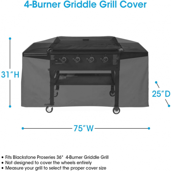 Griddle Cover Fits For Blackstone,waterproof Anti-uv Canvas, 58% OFF