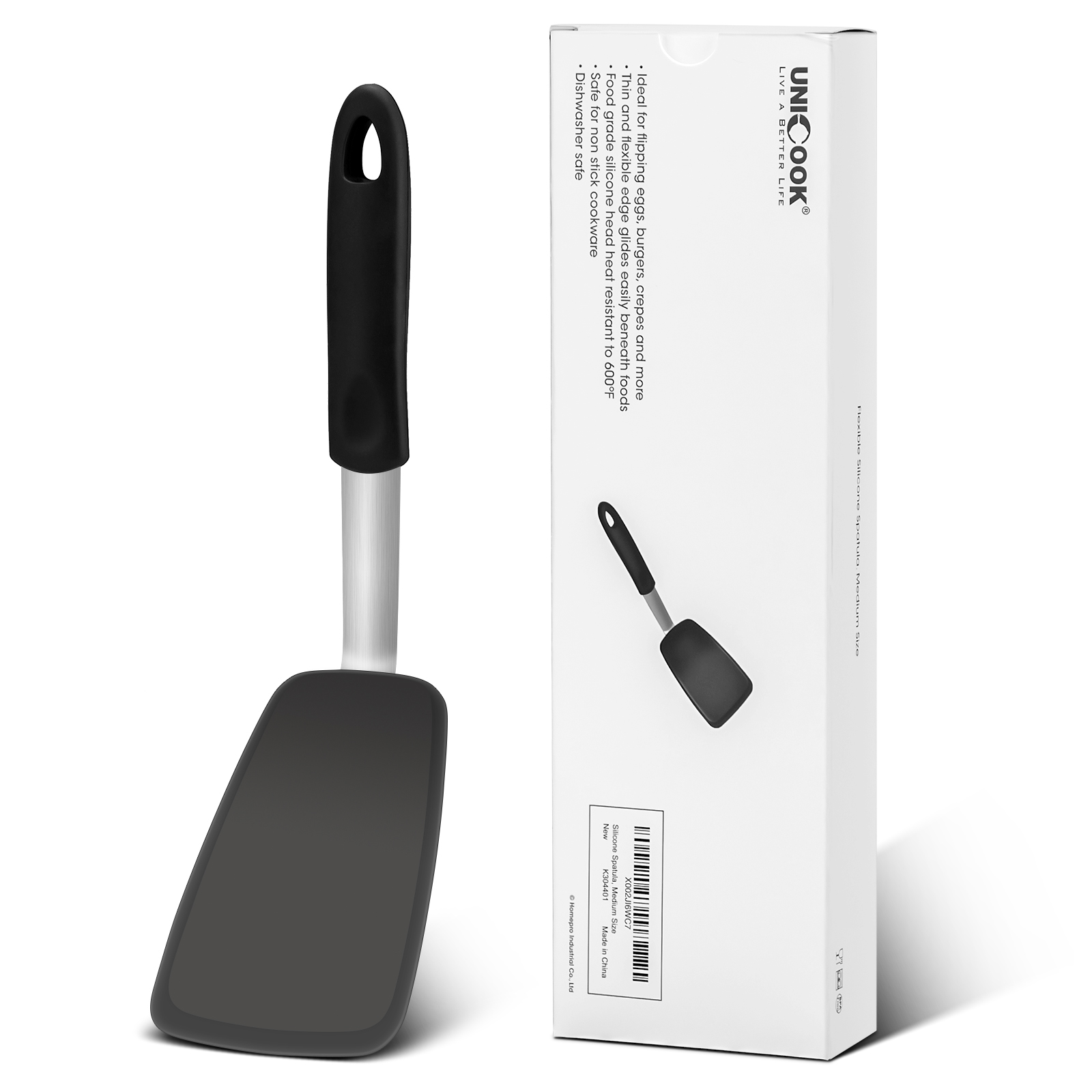 Unicook Flexible Silicone Spatula Medium Unicook