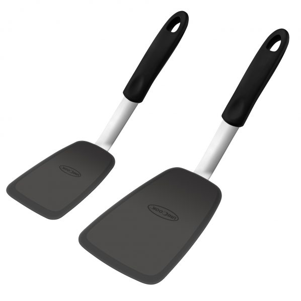 Unicook Flexible Silicone Spatula Turner 2 Pack Small and Large - Unicook